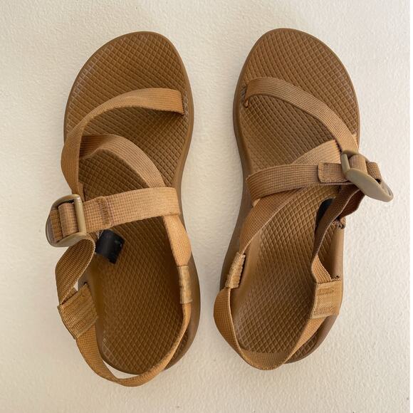 CHACO Z/1 Monochrome Brown Outdoor Sandal Womens 9 / Hiking Camping Water Shoes - Picture 6 of 10